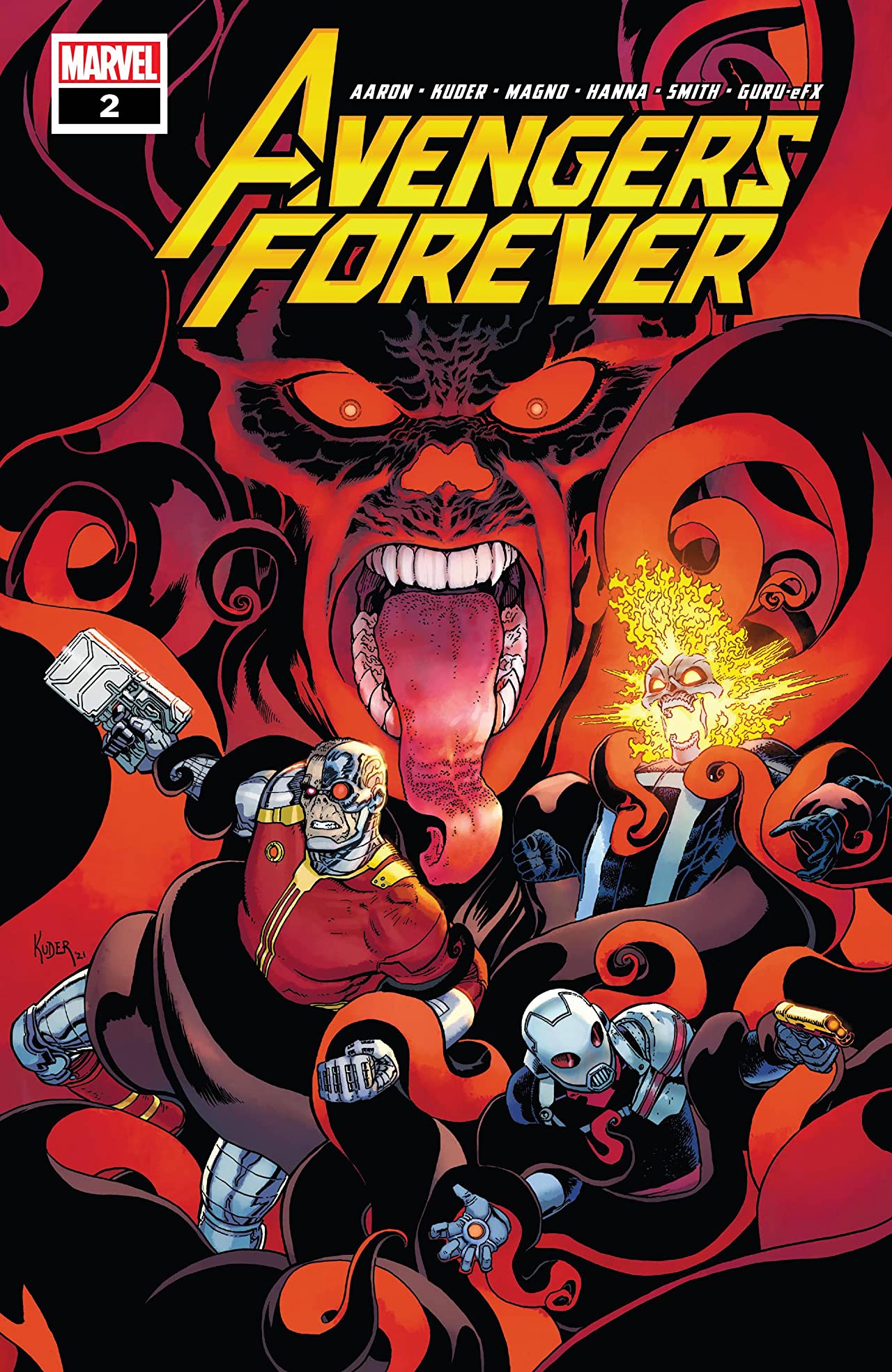 Avengers Forever #2 cover