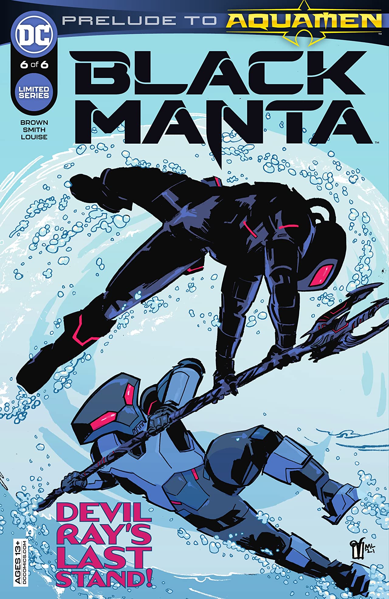 Black Manta #6 cover