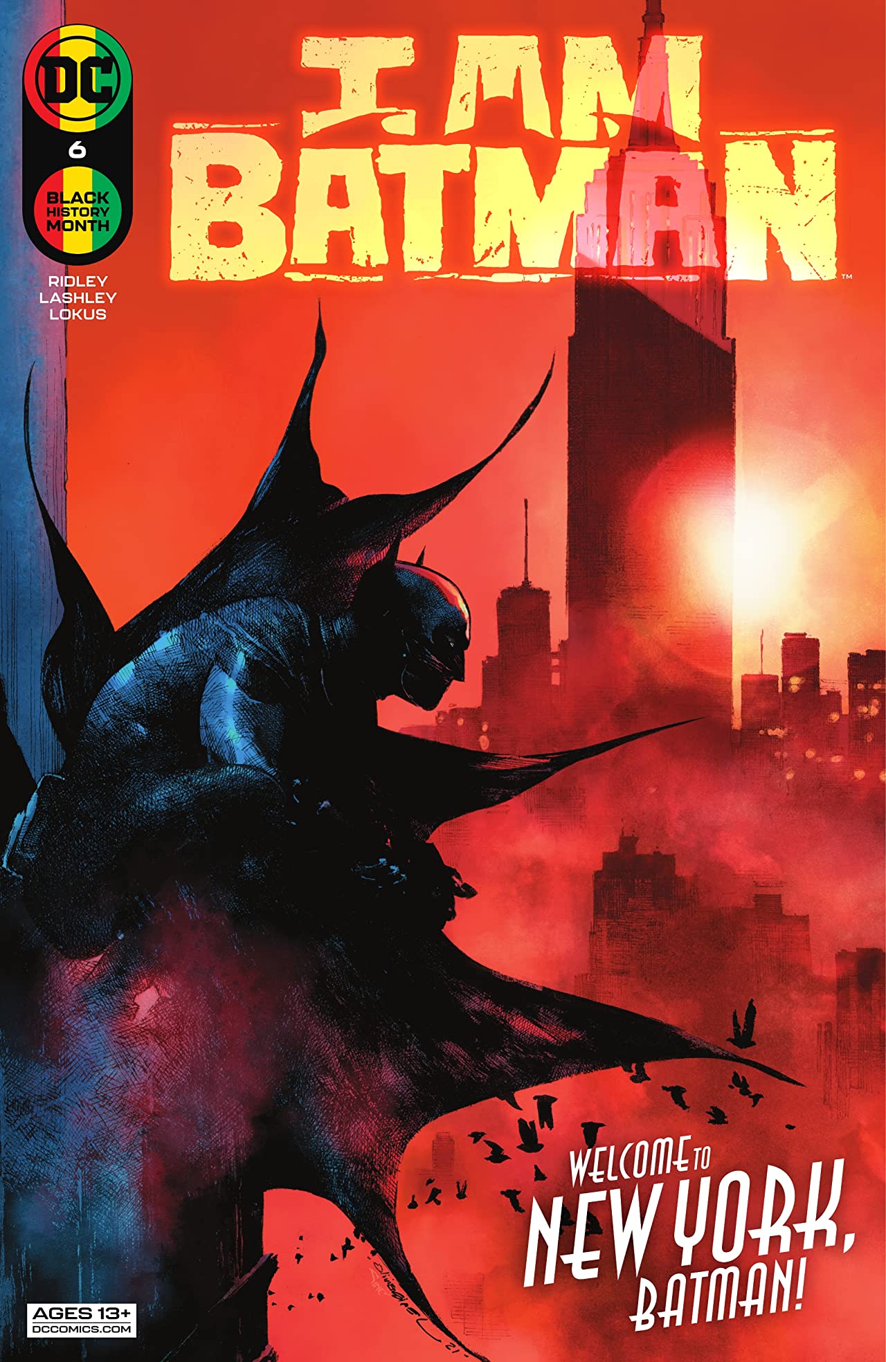 I Am Batman #6 cover