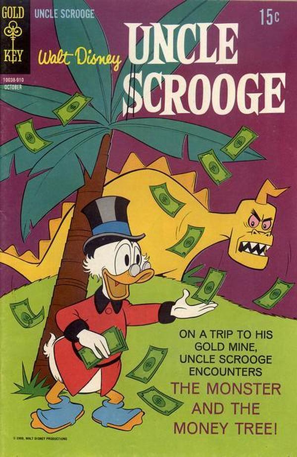 Walt Disney Uncle Scrooge #83 cover