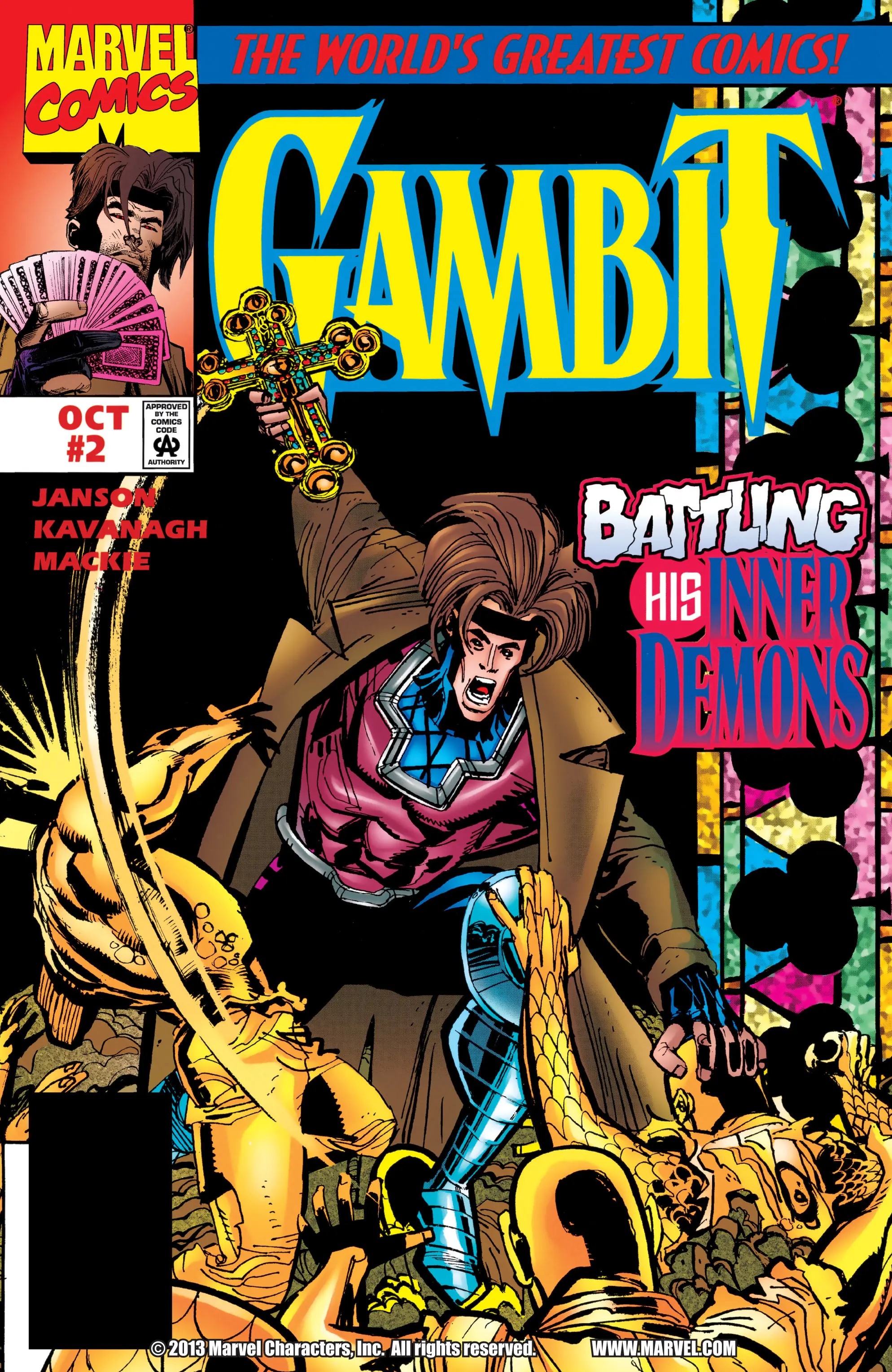 Gambit #2 cover