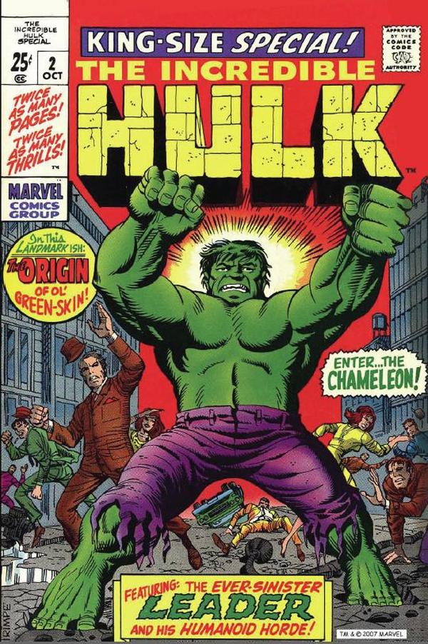 Incredible Hulk [King Size Special] #2 cover