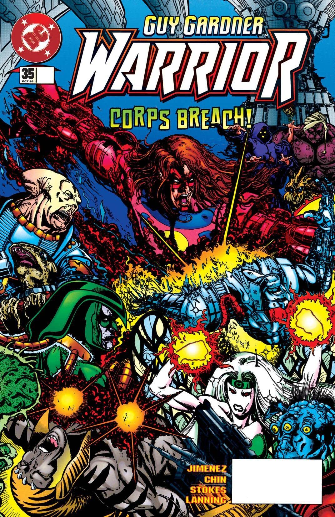 Guy Gardner: Warrior #35 cover