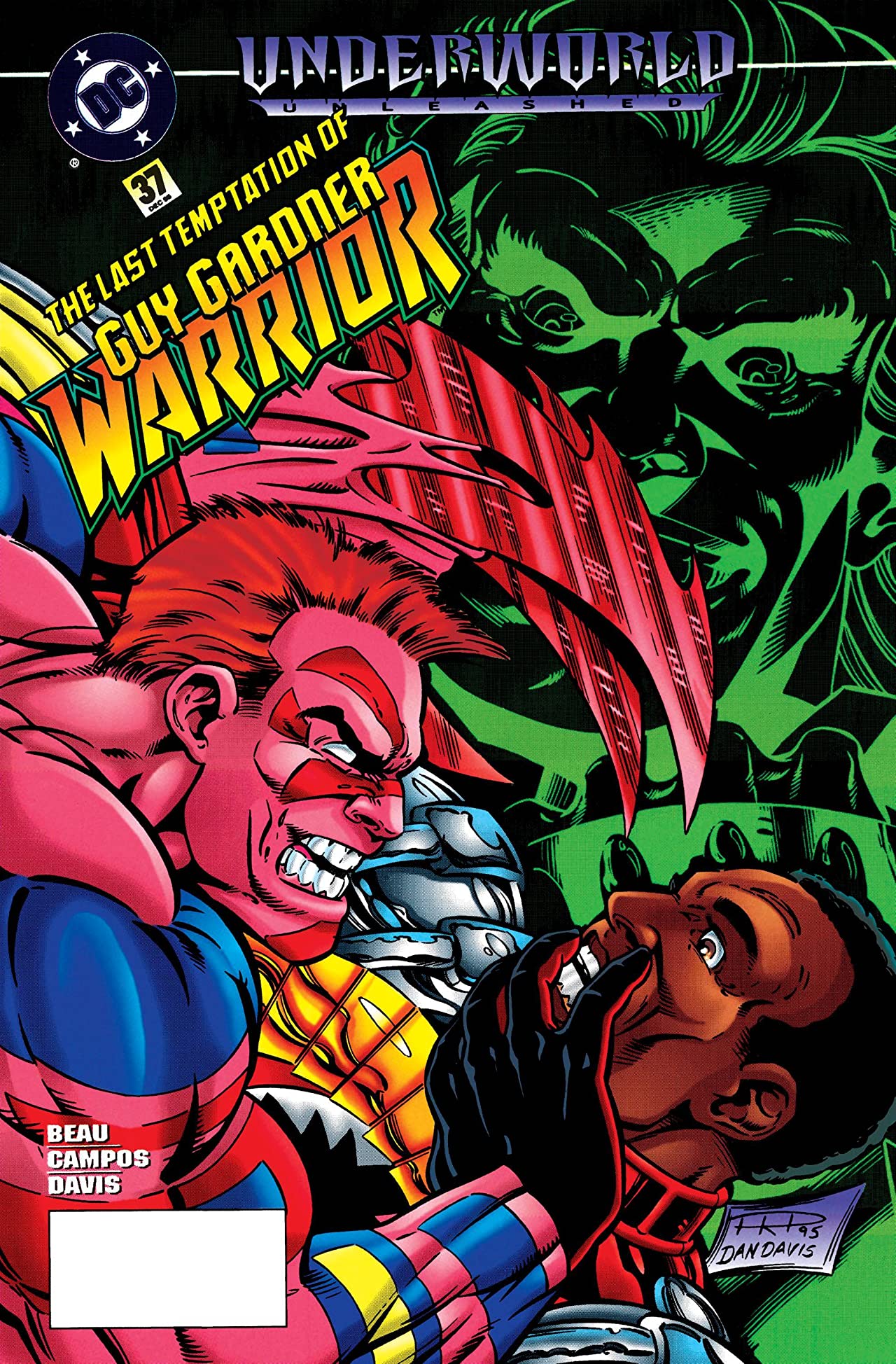 Guy Gardner: Warrior #37 cover