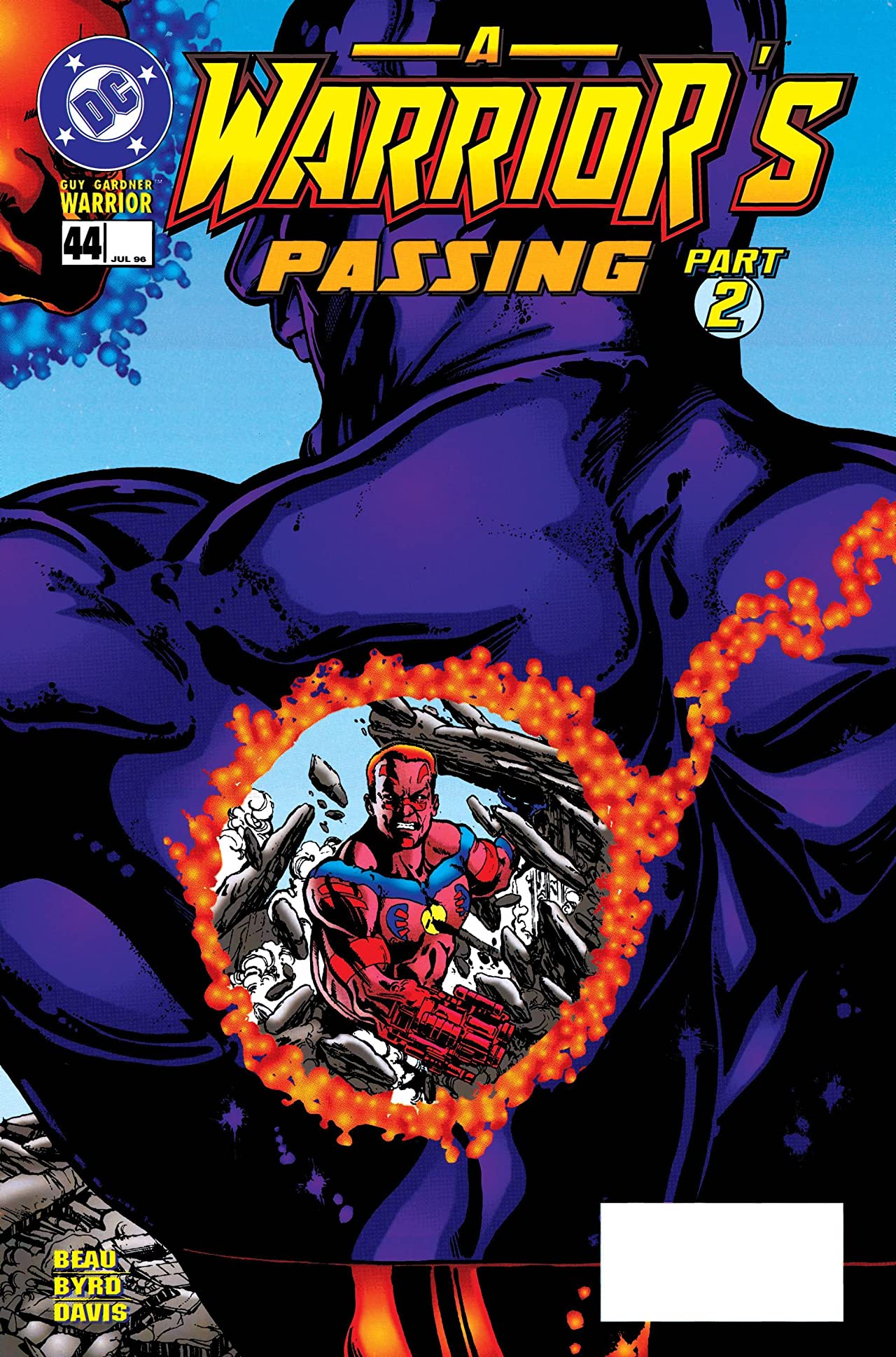 Guy Gardner: Warrior #44 cover