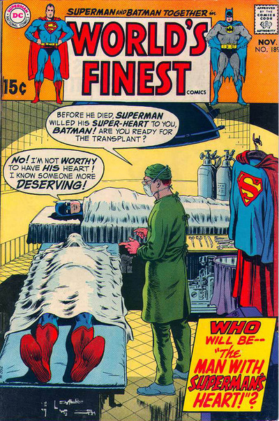 World's Finest Comics #189 cover