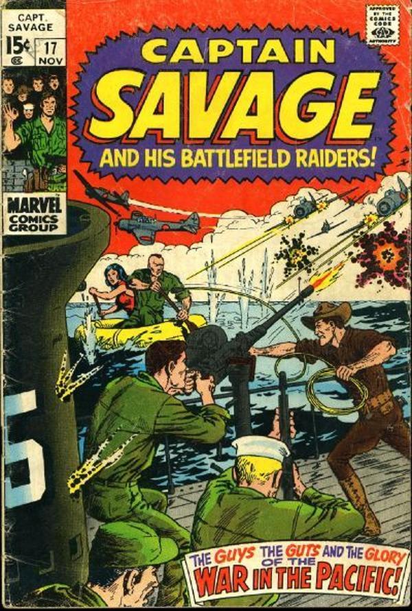 Capt. Savage and His Leatherneck Raiders #17 cover