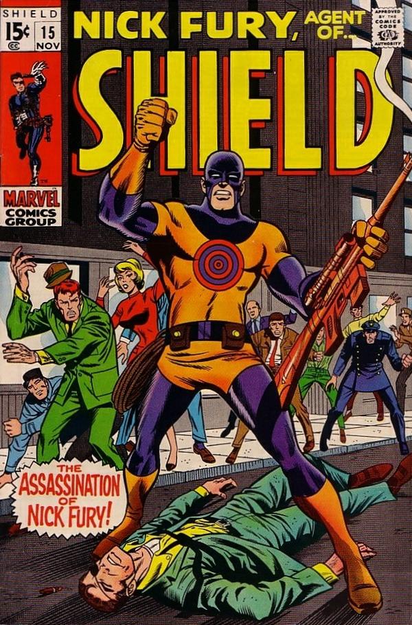 Nick Fury, Agent of SHIELD #15 cover