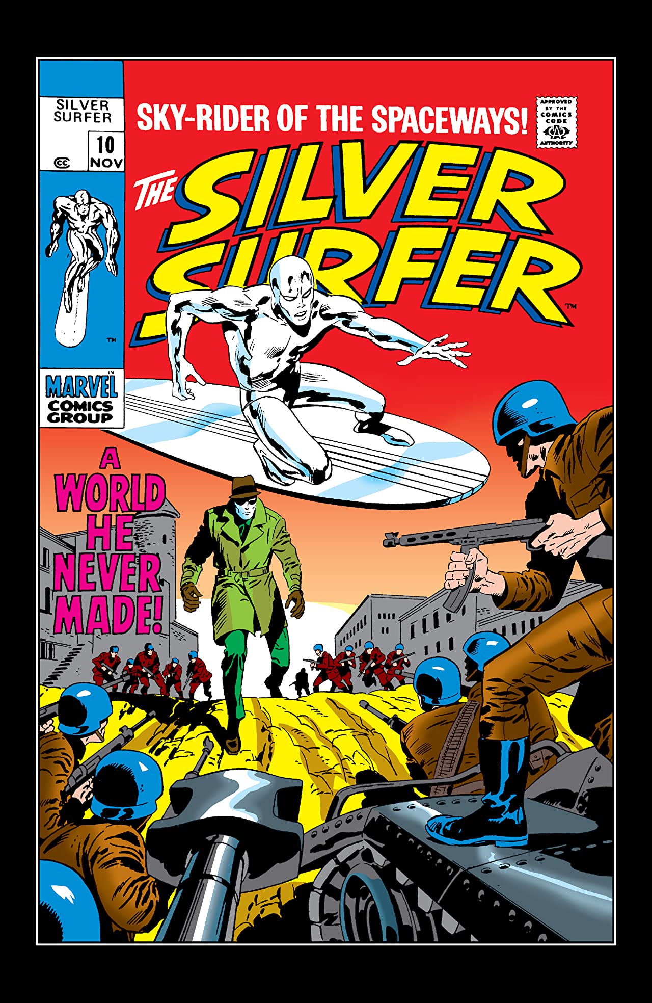 The Silver Surfer #10 cover