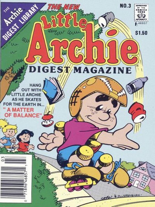Little Archie Digest Magazine #3 cover