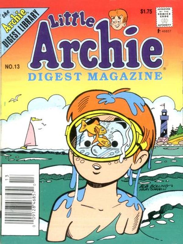 Little Archie Digest Magazine #13 cover