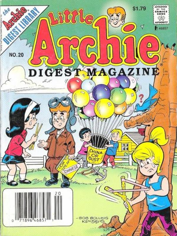 Little Archie Digest Magazine #20 cover