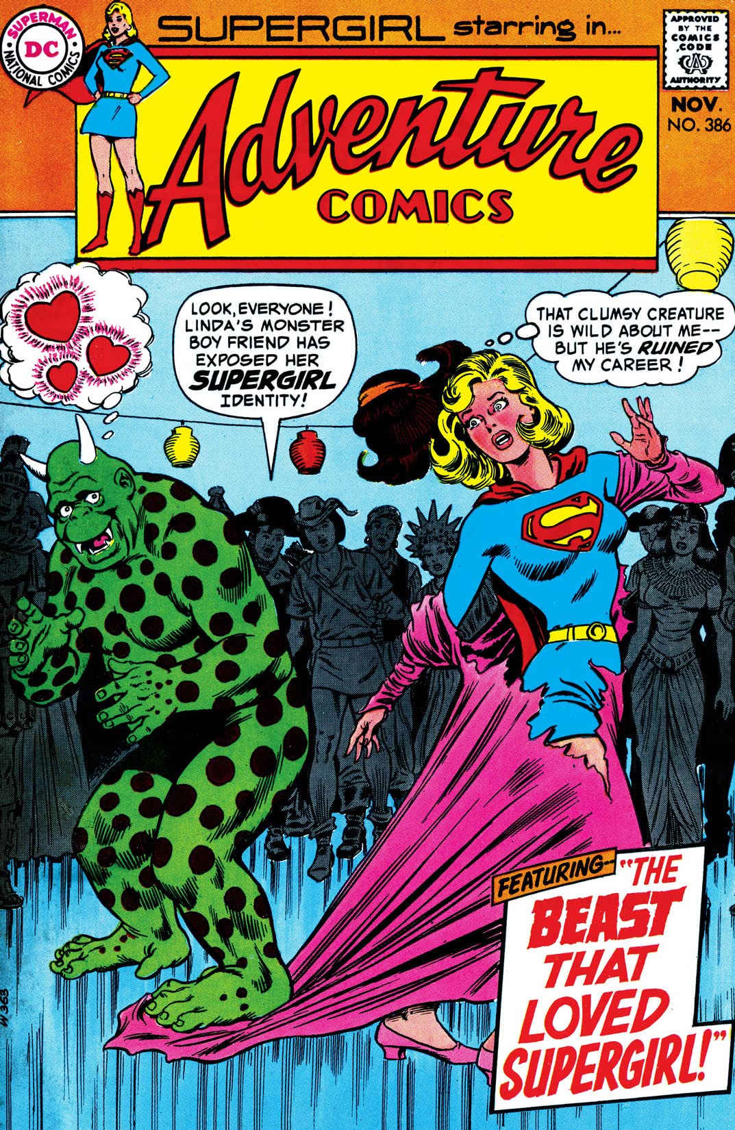 Adventure Comics #386 cover