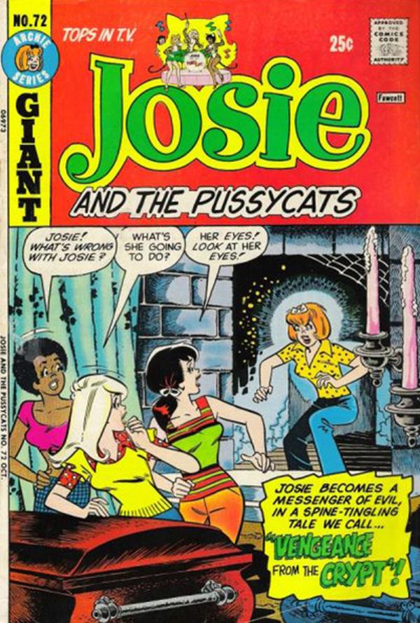 Josie and the Pussycats #72 cover