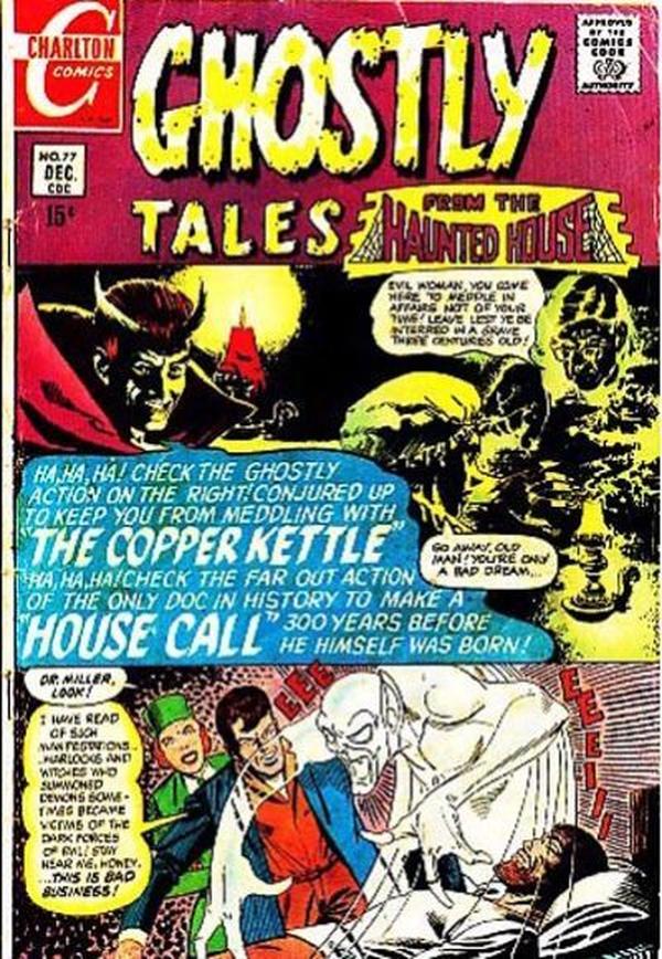 Ghostly Tales #77 cover