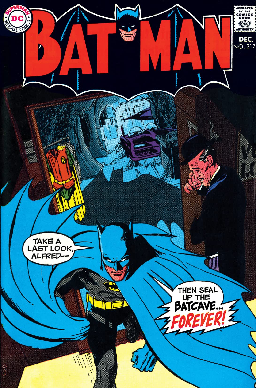 Batman #217 cover