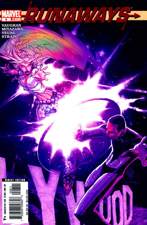 Runaways #8 cover