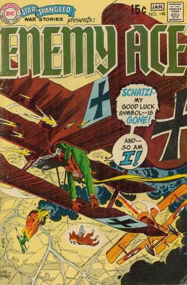 Star Spangled War Stories #148 cover