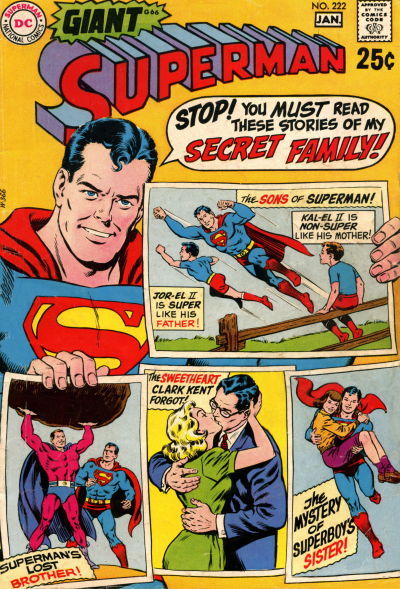 Superman #222 cover