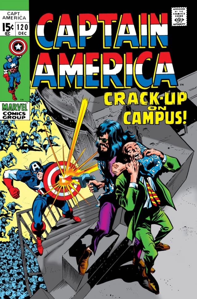 Captain America #120 cover