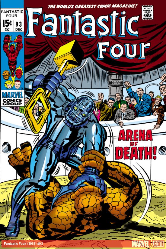 Fantastic Four #93 cover