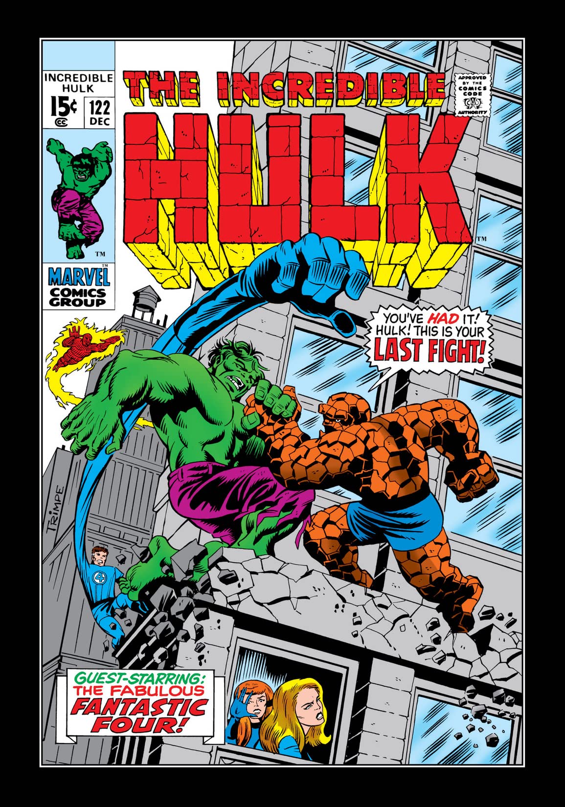The Incredible Hulk #122 cover