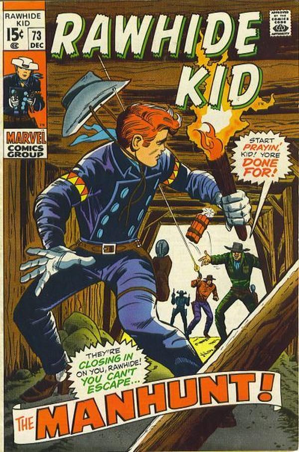 The Rawhide Kid #73 cover