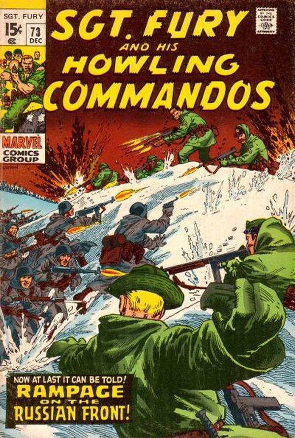 Sgt. Fury #73 cover