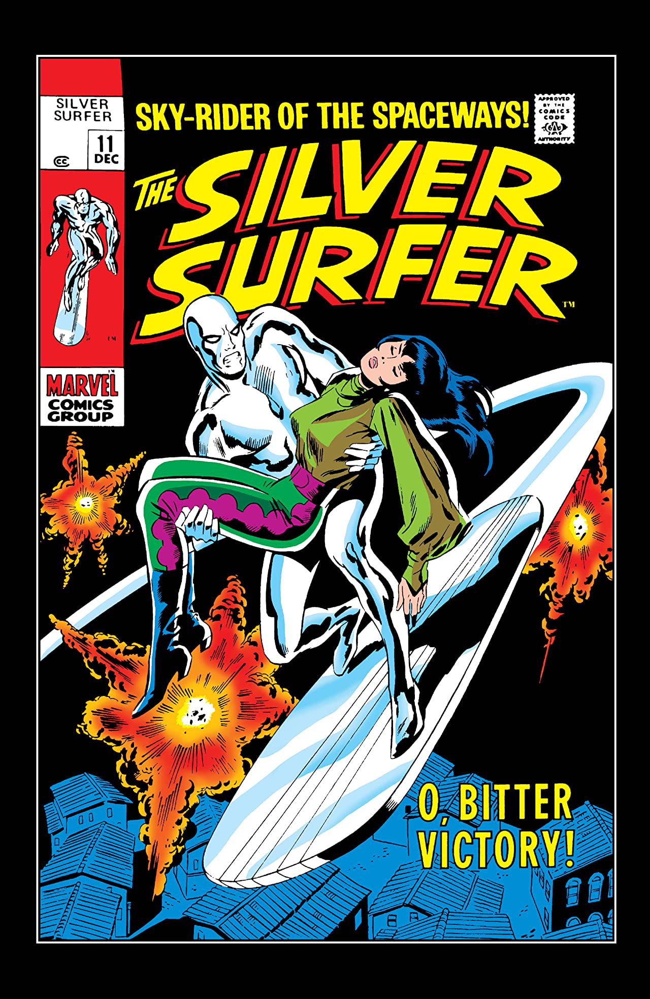 The Silver Surfer #11 cover