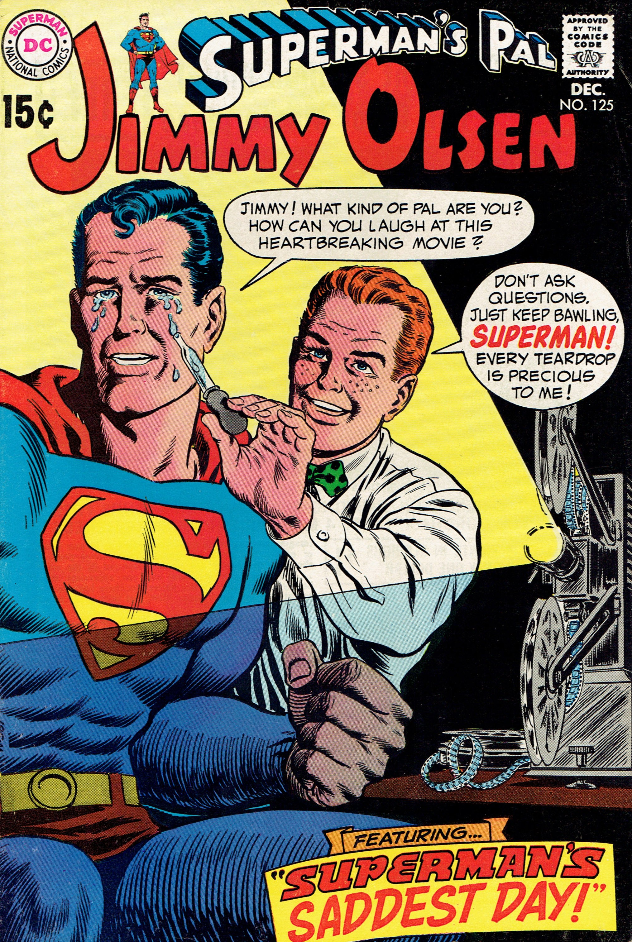Superman's Pal, Jimmy Olsen #125 cover