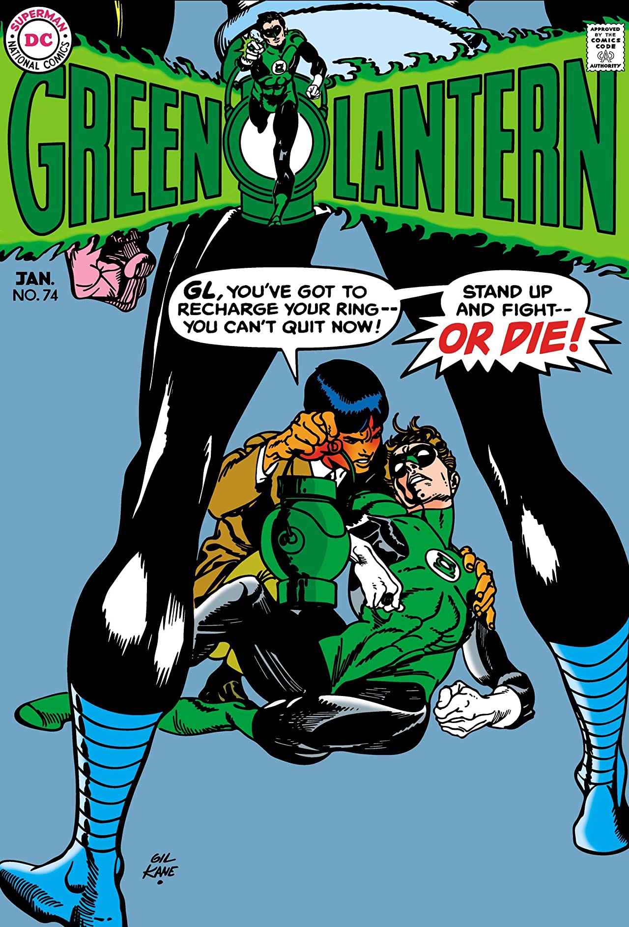 Green Lantern #74 cover