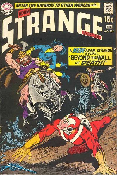 Strange Adventures #222 cover