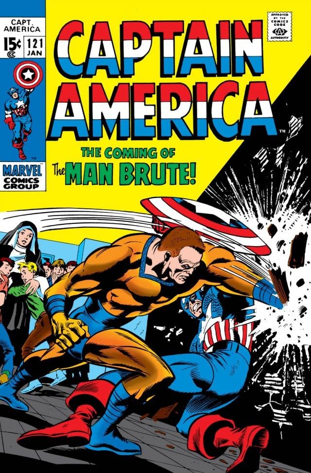 Captain America #121 cover