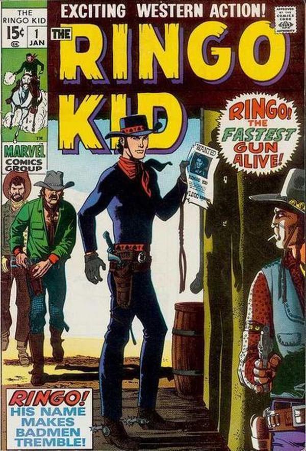 The Ringo Kid #1 cover