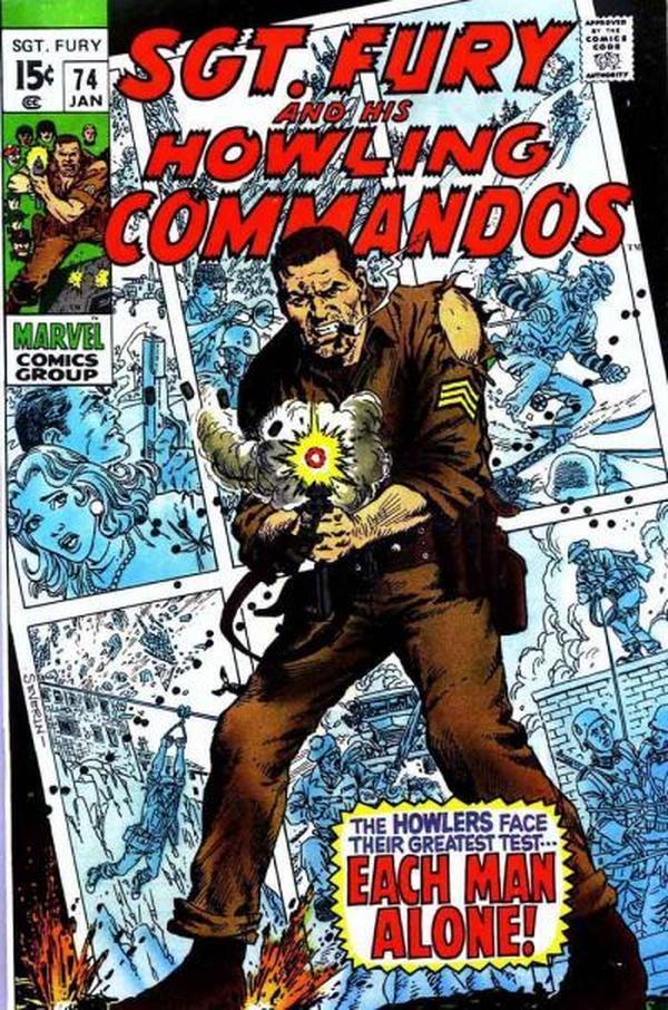 Sgt. Fury #74 cover