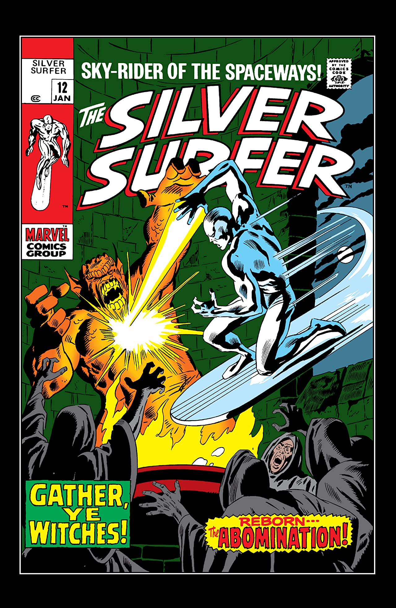 The Silver Surfer #12 cover