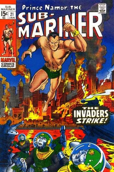 Sub-Mariner #21 cover