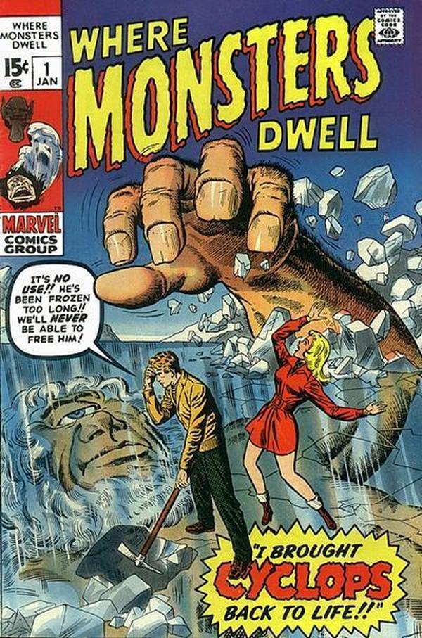 Where Monsters Dwell #1 cover