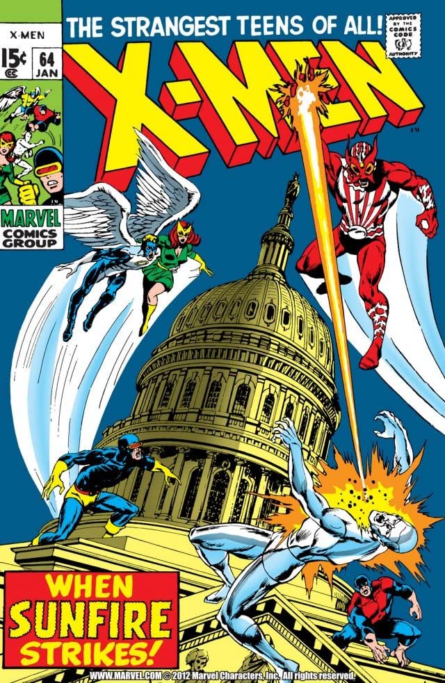 The X-Men #64 cover
