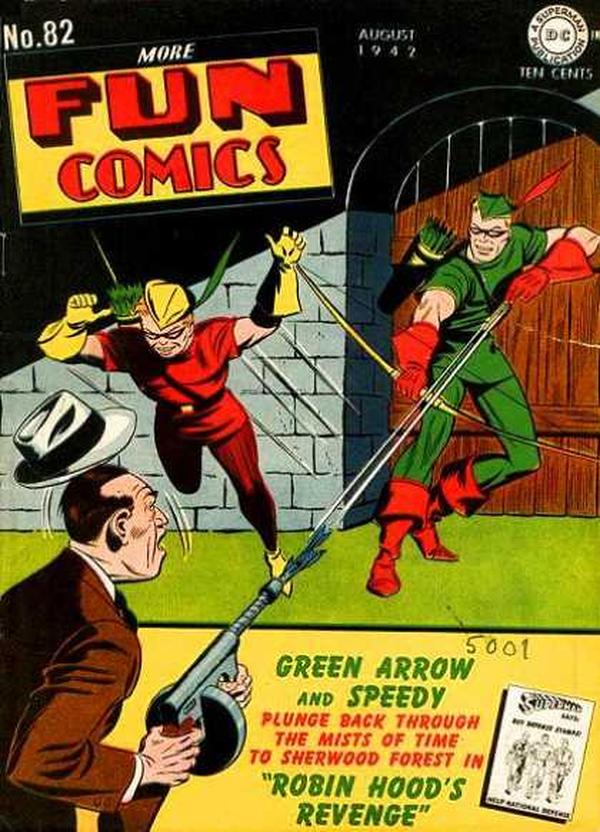 More Fun Comics #82 cover