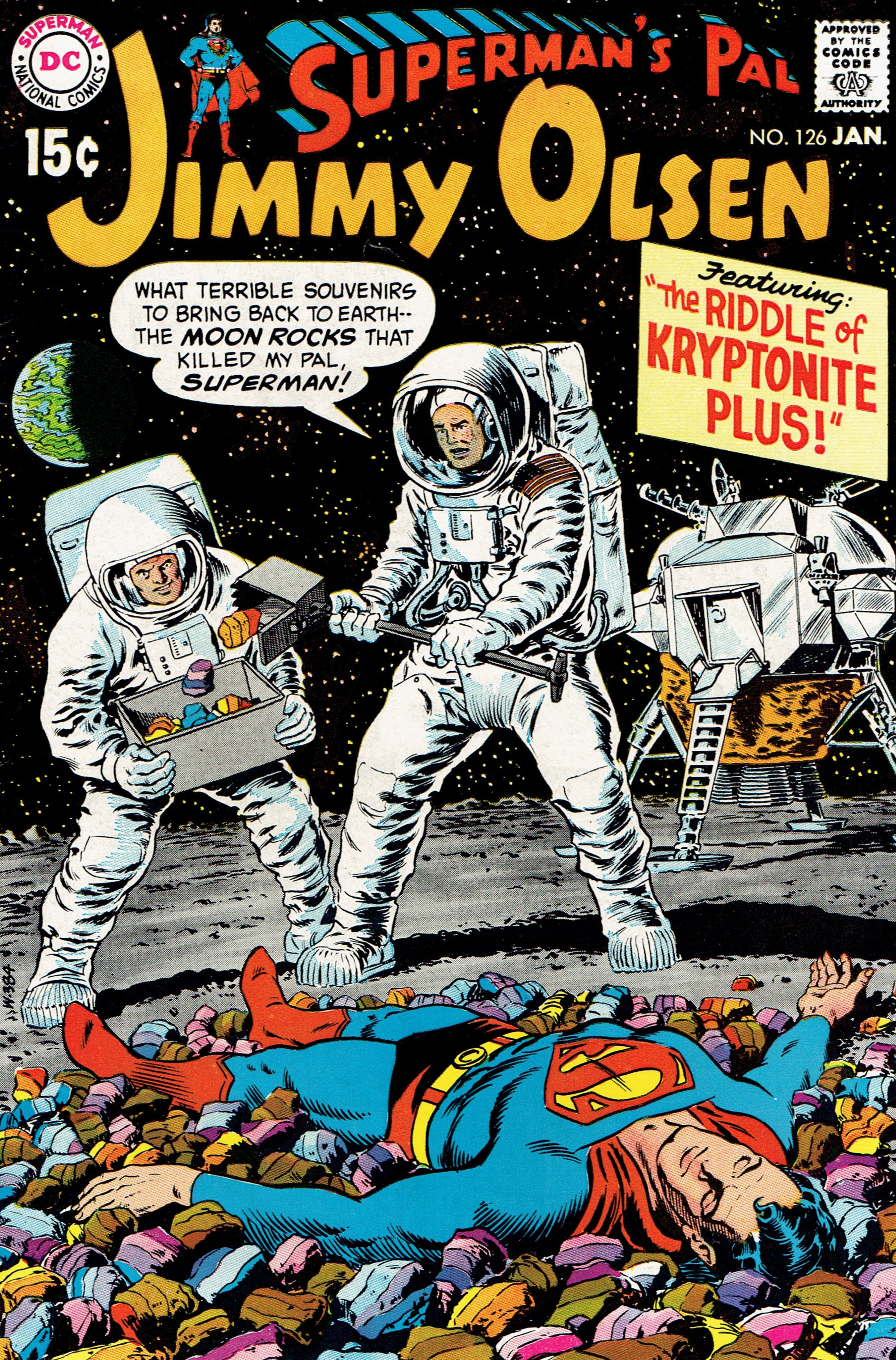Superman's Pal, Jimmy Olsen #126 cover