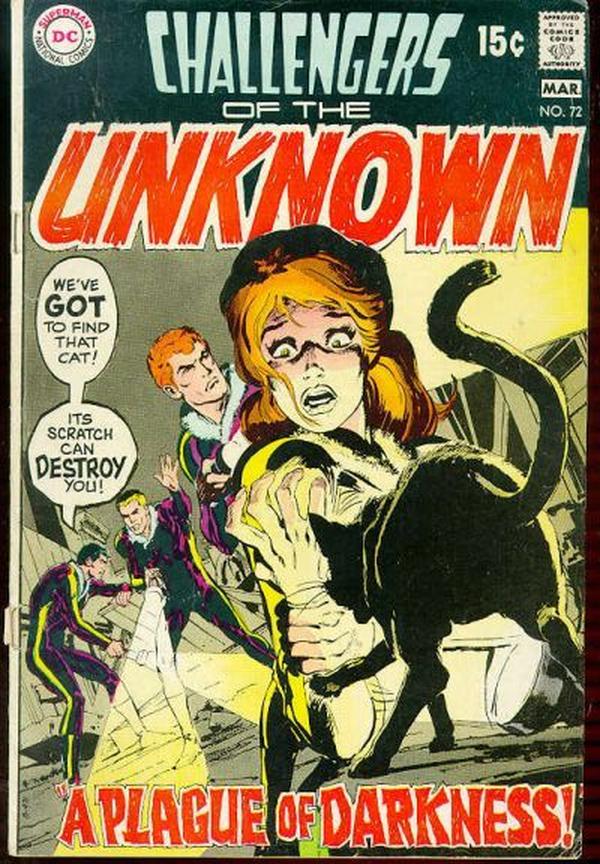 Challengers of the Unknown #72 cover