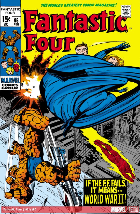 Fantastic Four #95 cover