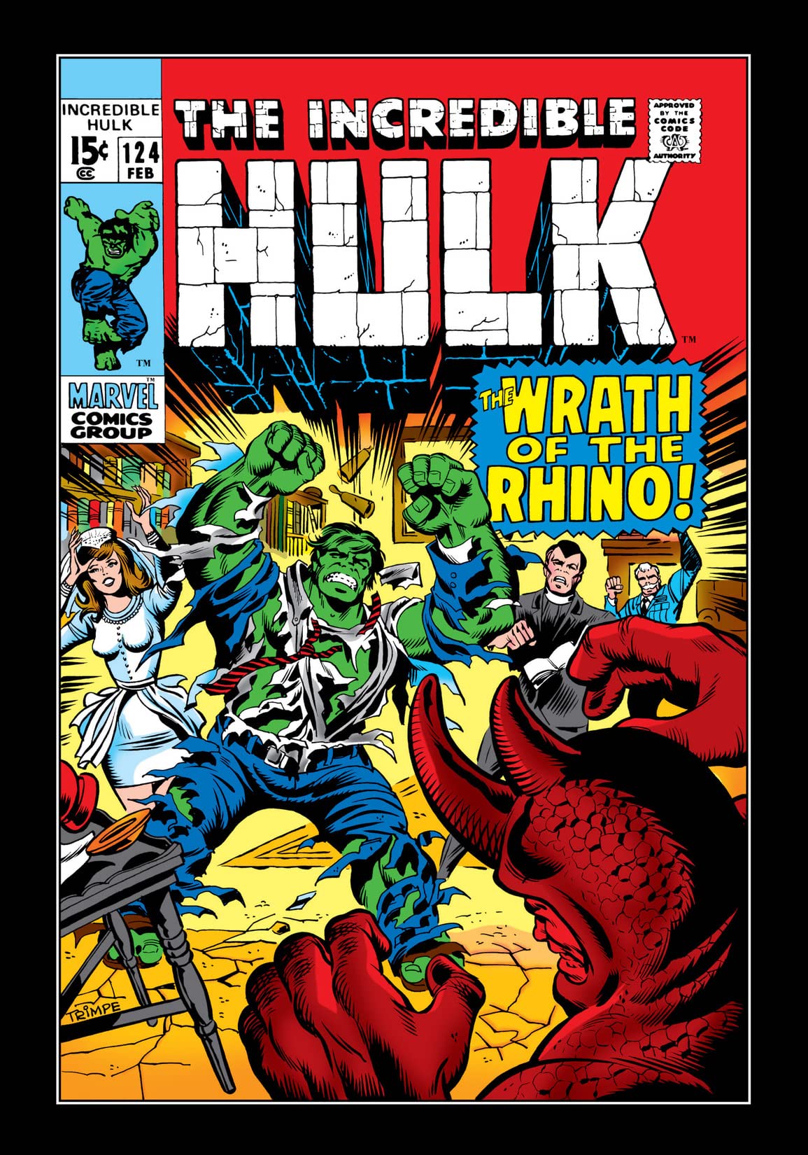 The Incredible Hulk #124 cover