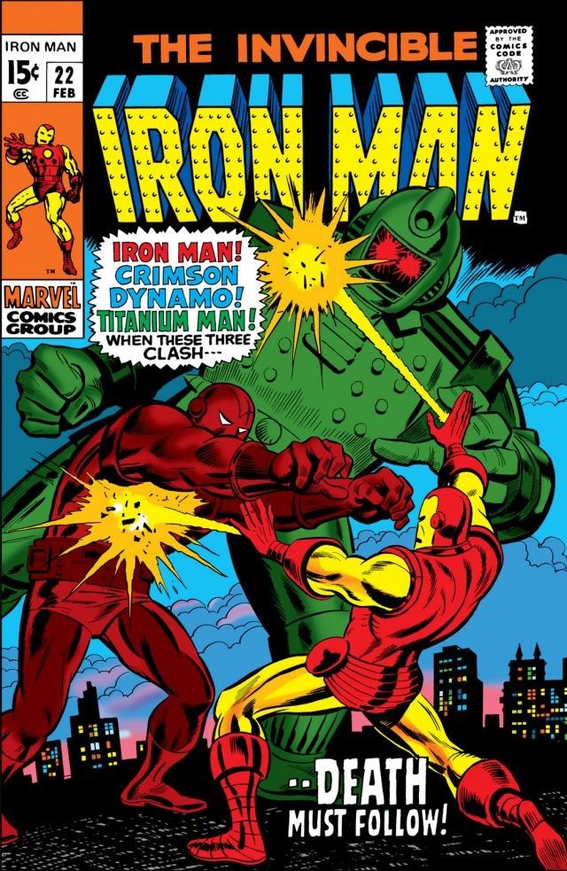 Iron Man #22 cover