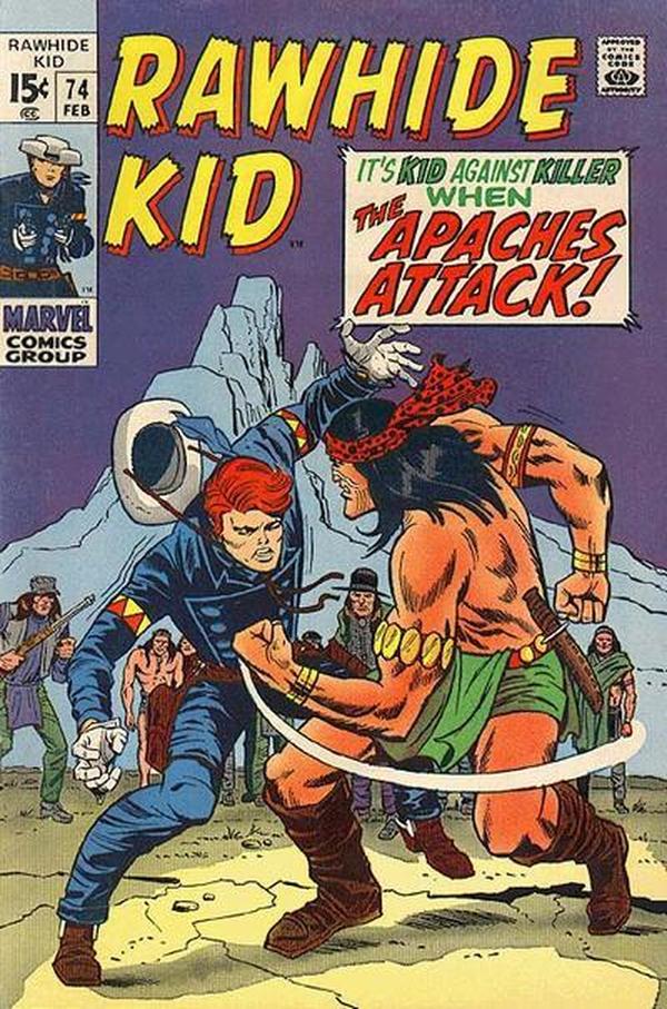 The Rawhide Kid #74 cover