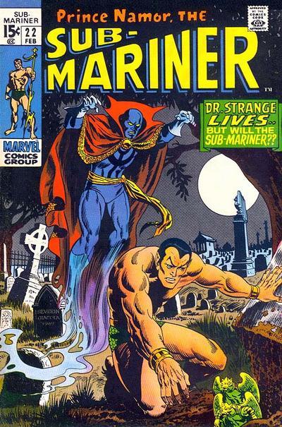 Sub-Mariner #22 cover