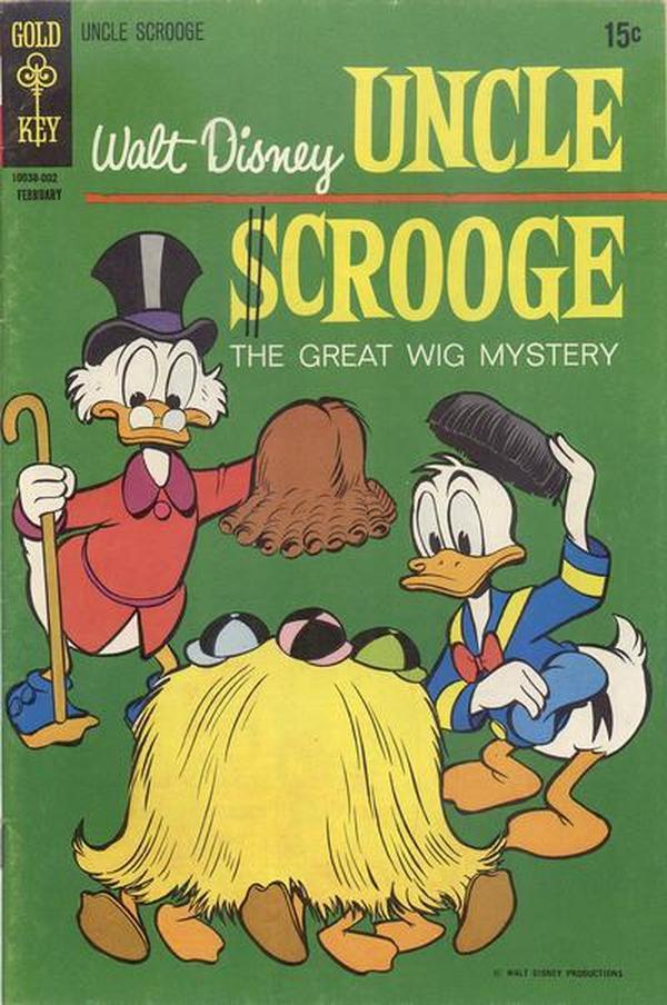 Walt Disney Uncle Scrooge #85 cover