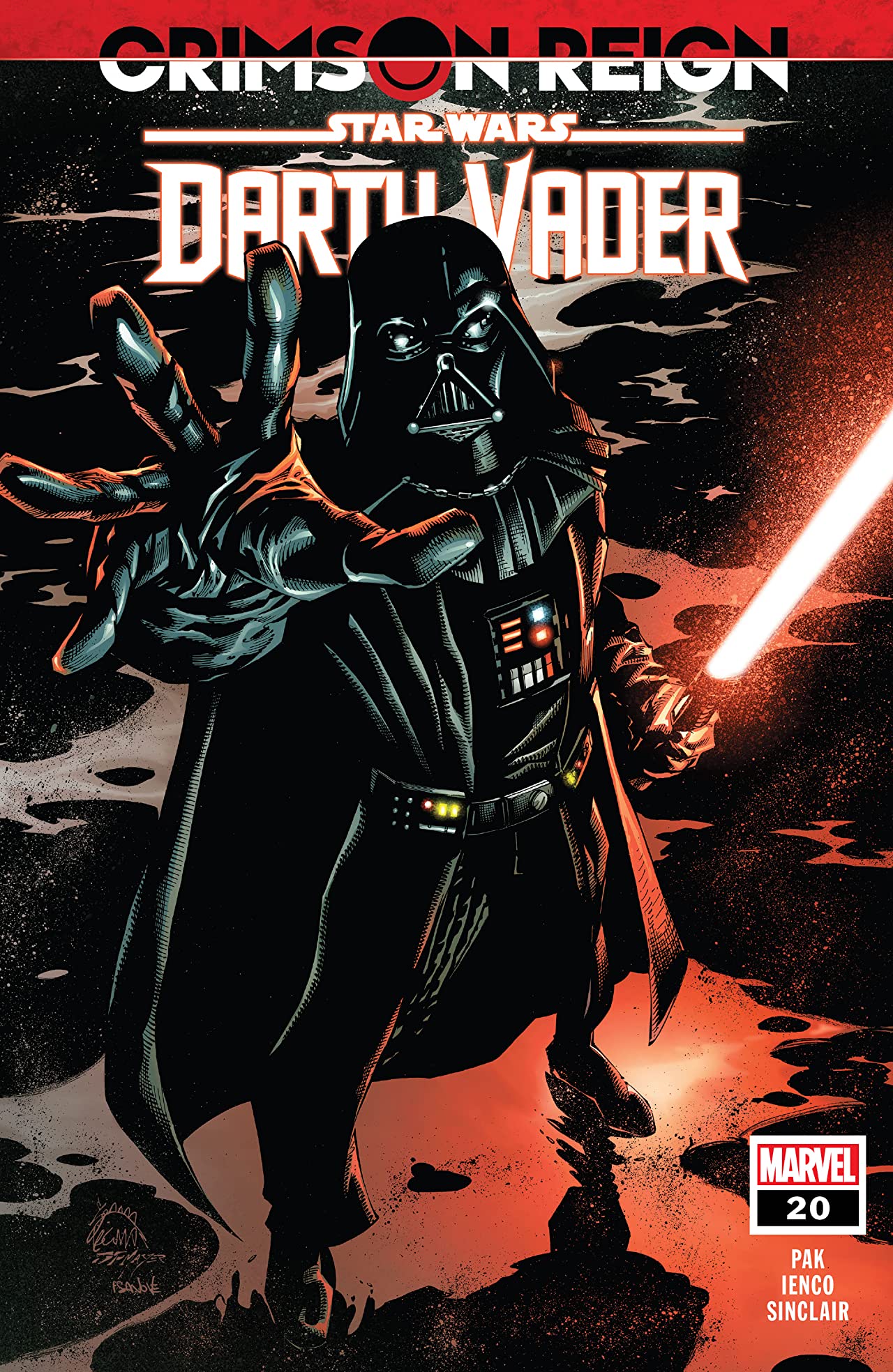 Star Wars: Darth Vader #20 cover