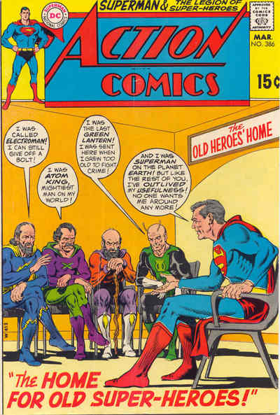 Action Comics #386 cover